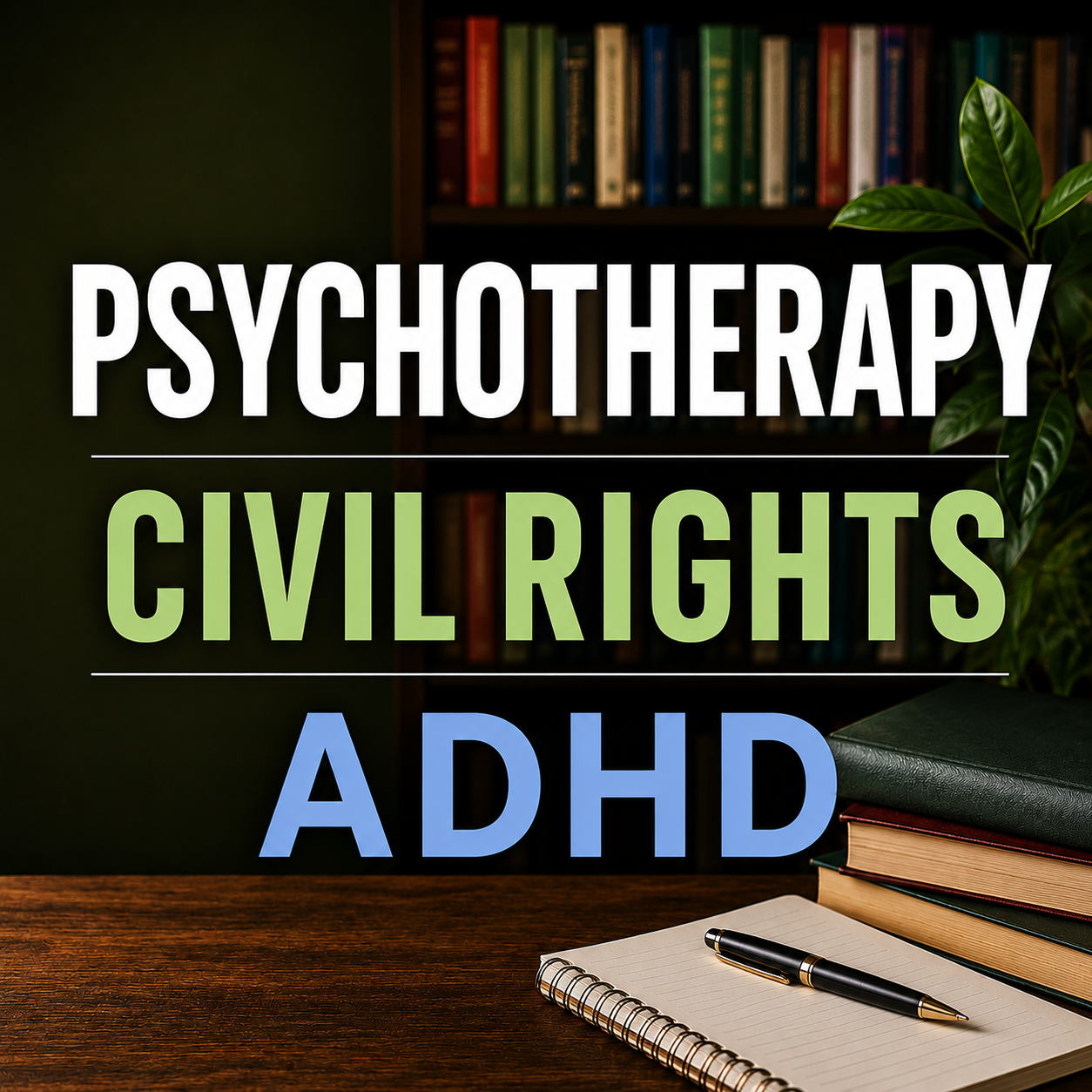 PSYCHOTHERAPY – CIVIL RIGHTS – ADHD